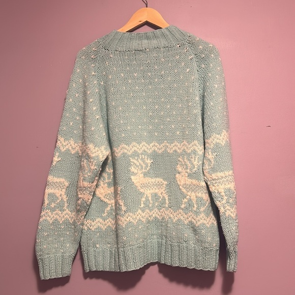 Kookaburra vintage knit reindeer sweater - Picture 7 of 7